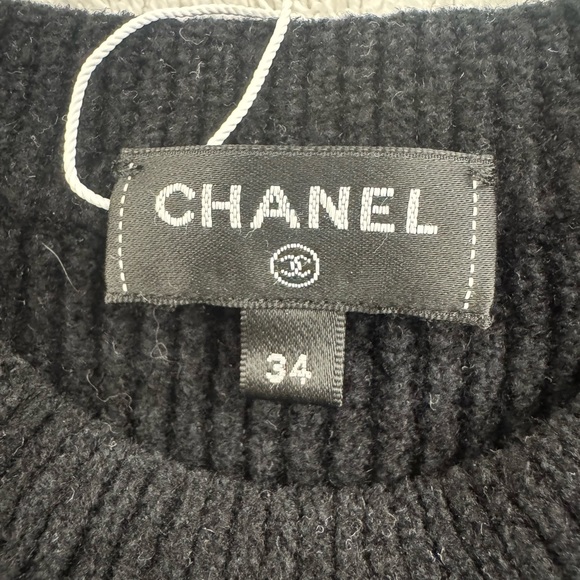 Chanel Logo sweater size 34 - Picture 3 of 7